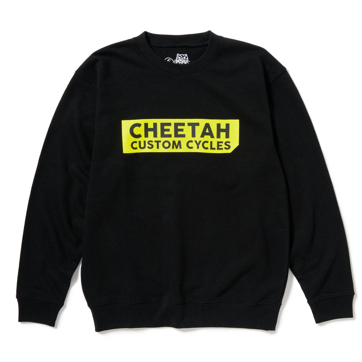 BOX LOGO CREW SWEAT(BLACK)