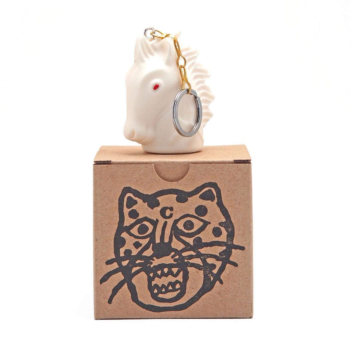 UMA KEY RING(レジン製/WHITE)
