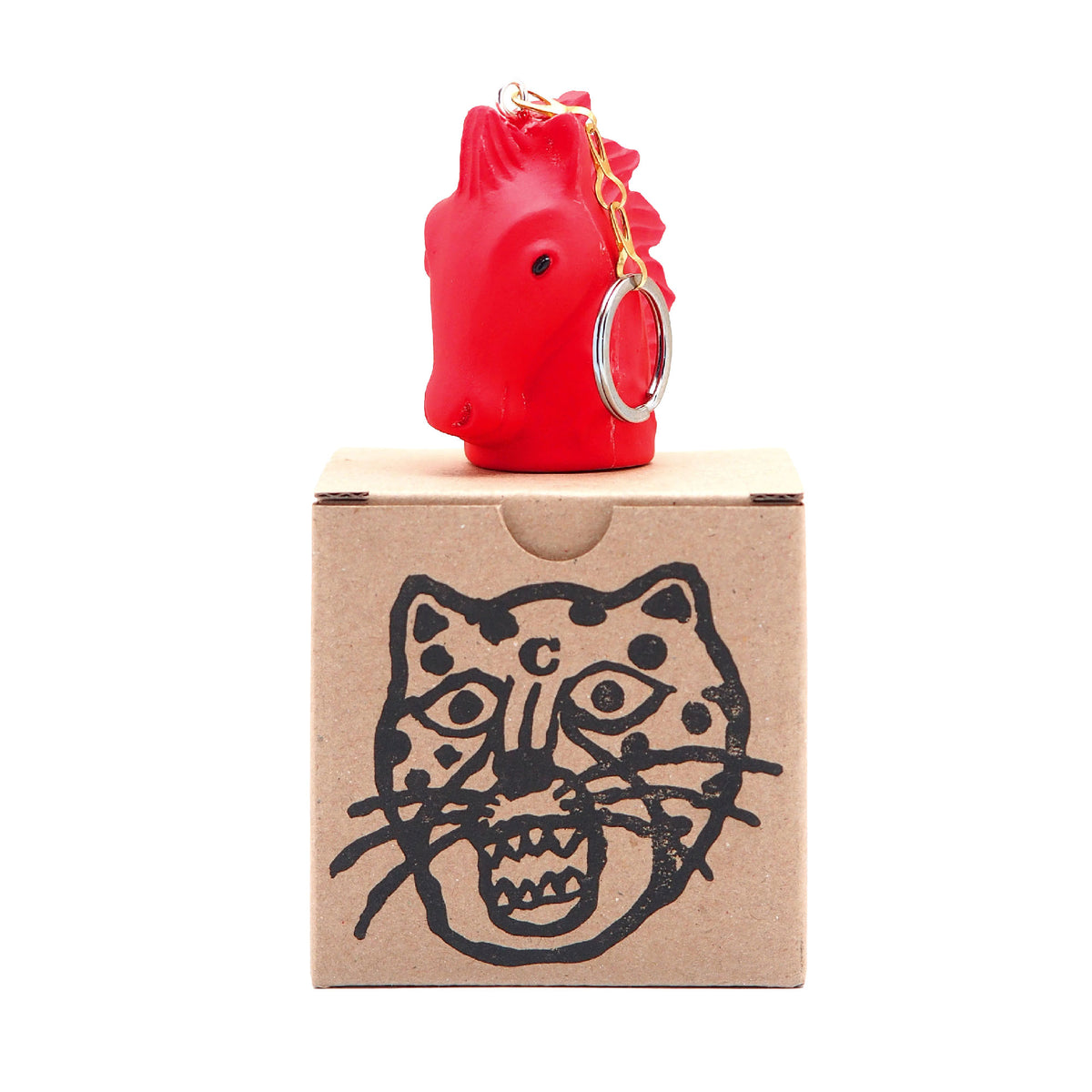 UMA KEY RING(レジン製/RED)